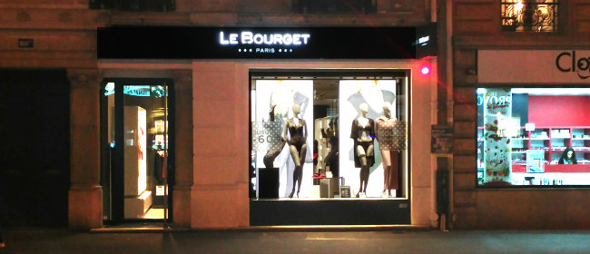 Le Bourget inviger ”flagship store” i Paris 