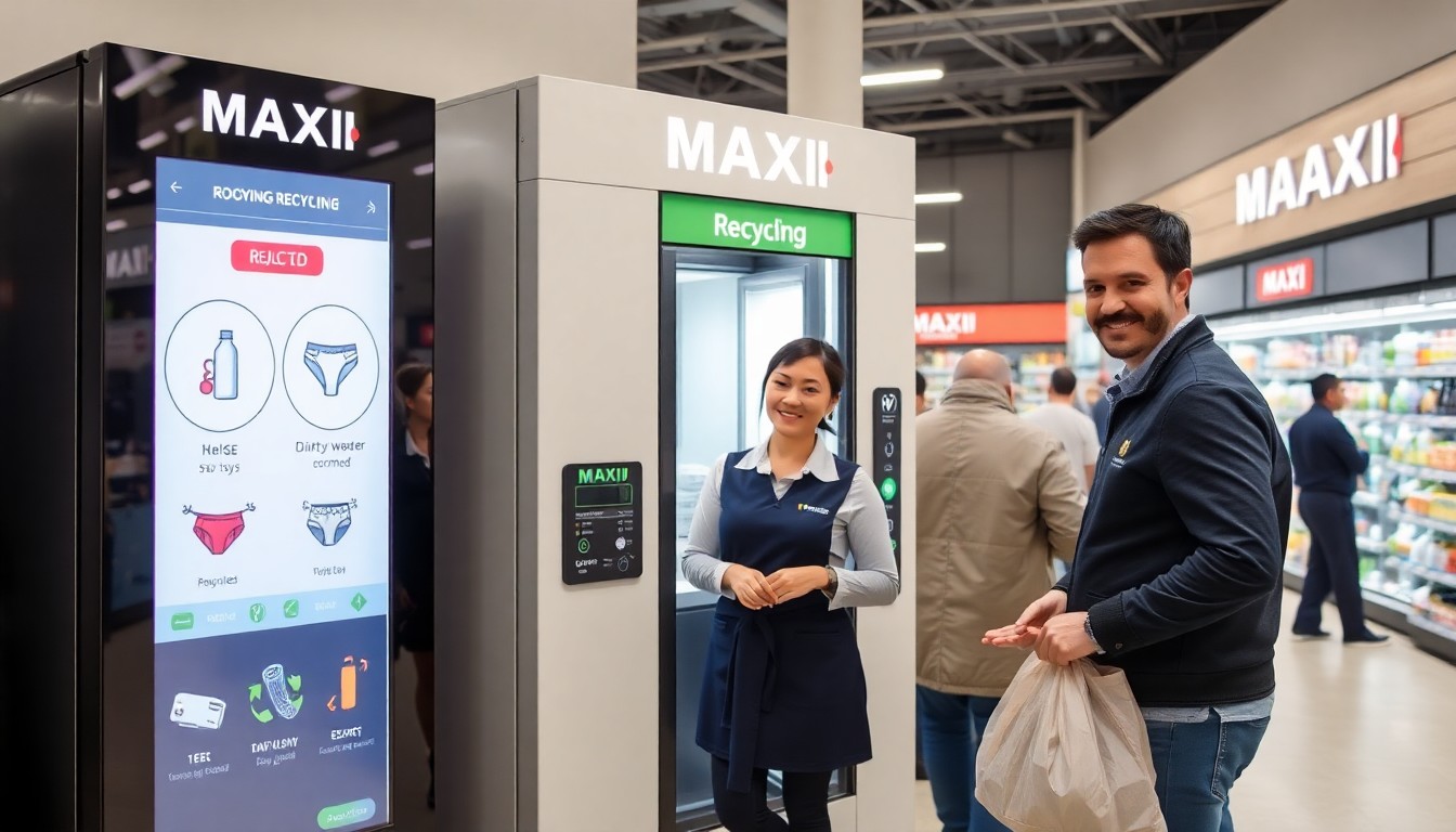 Sexleksaker i pantmaskin. Tomra och Maxi förbättrar system
