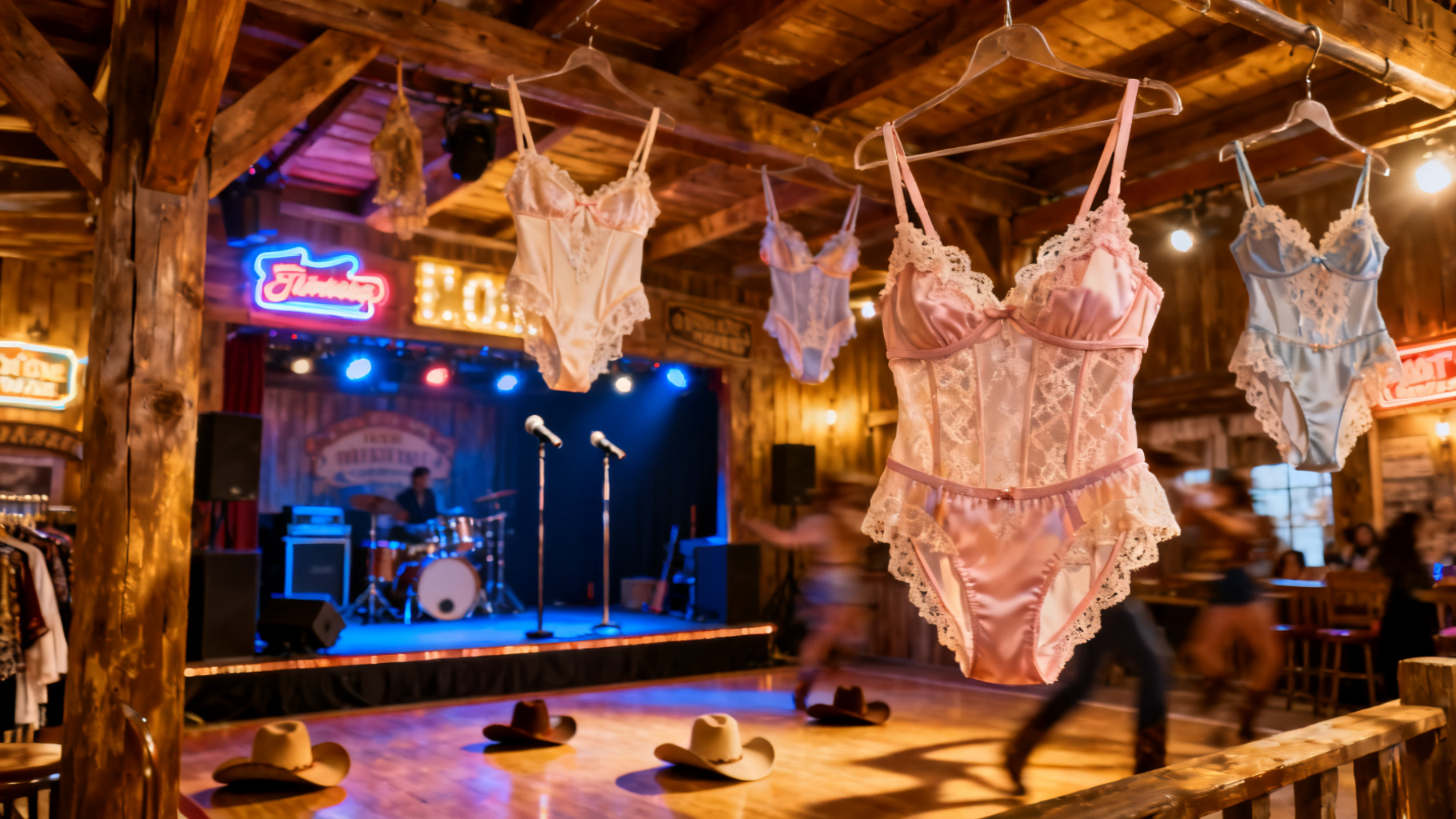 Sydney Sweeneys unika pop up-succé: Underkläder och karaoke i fokus